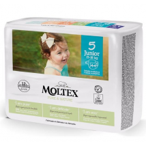 Moltex Pure&Nature Pañales Talla 5 Junior 13-18Kg 44uds