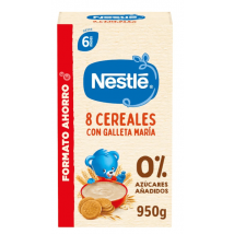 Nestlé Mingau 8 Cereais com Biscoito Maria +6m 950 gr
