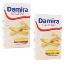 Damira Galletas sin Lactosa +8m 2x24 uds