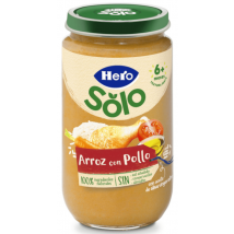 Hero Solo Tarrito de Arroz con Pollo +6m 235 gr