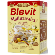 Blevit Superfibra Papilla Multicereales Muesli Miel y Frutas +8m 500 gr