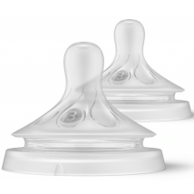 Avent Natural Response T3 Tétine Débit Moyen +1m 2 unités