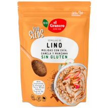 El Granero Integral Vitaseeds BIO Flax, Chia, Apple and Cinnamon Seeds 200 gr