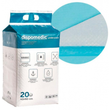 Dispomedic Empapador Absorbente Desechable 40x60cm 20 uds
