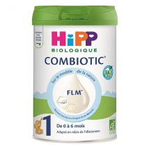 Hipp Lait 1 Combiotic FLM dès 0 à 6 mois 800g Bio - Classique,Relais -