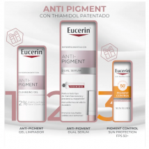 Eucerin Sérum Double Anti-Pigment 30 ml + Gel Nettoyant 20 ml + Pigment Control SPF 50+ 7 ml