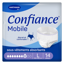 Hartmann Confiance Mobile Absorption 8 Gouttes - Taille L - 14 sous-vêtements