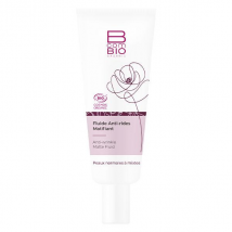 BcomBIO Fluide Anti-Rides Tube 50ml Bio pour Peau Normale, Peau Mature, Peau Mixte