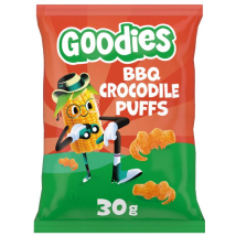 Goodies Snack Sabor Barbacoa Cocodrilo 30 gr
