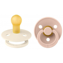 Bibs Chupetes Colours Blush Ivory 6-18m 2 unidades