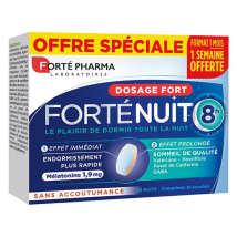Forté Pharma FortéNuit Sommeil 8h 1900 Valériane GABA 30 comprimés