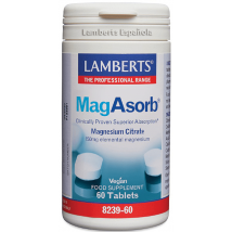 Lamberts MagAsorb Citrato de Magnésio 150mg 60 Comprimidos