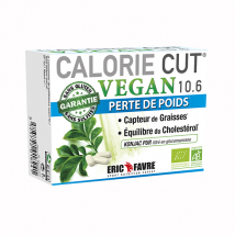 Eric Favre Capteurs de Graisses & Coupe Faim Calorie Cut Konjac Pur Bio 60 comprimés Vegan
