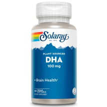 Solaray DHA 100 mg 60 Cápsulas Vegetales