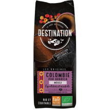 Destination Café Molido Colombia 100% Arábica BIO 250g