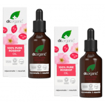 Dr. Organic Rosehip Oil 100% Pure 2x50 ml