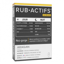 Aragan - Synactifs - Rub Actifs Santé respiratoire nez-gorges - 12 gélules