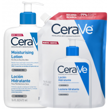 Lotion hydratante CeraVe 473 ml + Recharge
