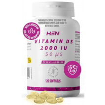 Vitamina D3 HSN 2000UI 120 Cápsulas