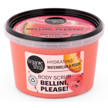 Organic Shop Gommage corporel hydratant pastèque et pêche 250 ml