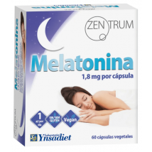 Ynsadiet Zentrum Melatonin 60 Capsules