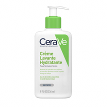 CeraVe Nettoyants Crème Lavante Hydratante Visage Corps 236ml pour Peau Sensible