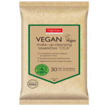 Purederm Vegan Make-up Cleansing Towelettes Cica 30 uds