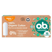 O.b. Tampones Orgánicos Súper 16 unidades
