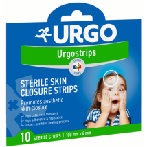 Urgo Urgostrips Precut Sterilized Strips 100mx6mm 10 units