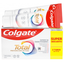 Colgate Total Original Toothpaste 2x75 ml