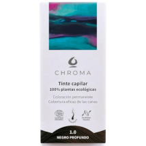 Chroma Tinte Capilar Natural Negro Profundo 1.0 500 gr