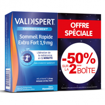 Valdispert 1,9mg Sommeil Rapide Complément Alimentaire 2x40Comprimés