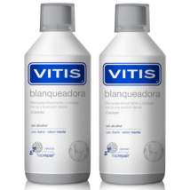 Bain de bouche blanchissant Vitis 2x500 ml