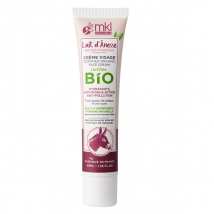 MKL Green Nature Lait d'Anesse Crème Visage Bio 40ml - Hydratant et Nourrissant, Energisant et Défatiguant, Protecteur, Anti-Age -