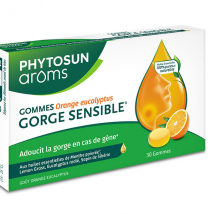 Phytosun Arôms Pastille Sans Sucre Gorge Citron 24 Unités