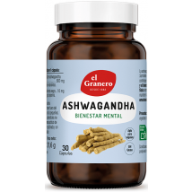 El Granero Integral Ashwagandha Bem-estar Mental 30 Cápsulas