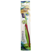 Yaweco Cepillo Dental Nylon Medio con Cabezal Reemplazable