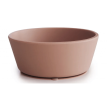 Taça para cogumelos com ventosa, cor rosa sólido.