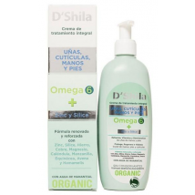 Crema Manos, Uñas, Cutículas y Pies Omega 6 D'Shila 250ml