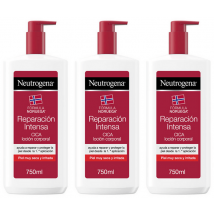 Neutrogena Loção Corporal Reparadora Pele Muito Seca 3x750 ml