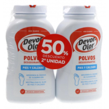 Devor Olor Polvos Desodorantes Pies y Calzado 100 gr +100 gr