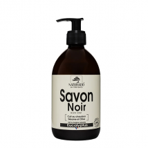 Naturado Savon Liquide Noir bio 500ml Bio pour Peau Normale