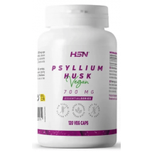 HSN Psyllium Husk 700mg 120 Cápsulas Vegetais
