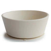 Mushie Bol Con Ventosa Solid Ivory