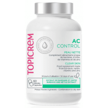 Topicrem AC Control Pele Limpa 60 Cápsulas