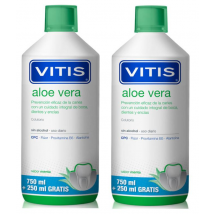 Vitis Colutorio Aloe Vera Sabor Menta 2x1000 ml