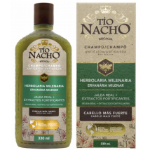 Tío Nacho Herbolaria Milenaria Champú Anticaída 330 ml