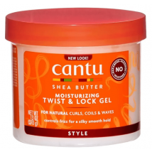 Cantu Shea Butter For Natural Hair Moisturizingr Twist & Lock Anti Frizz Gel 370 gr