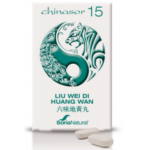 Soria Natural Chinasor 15 LIU WEI DI HUANG WAN 30 Comprimidos
