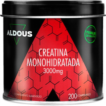 Aldous Creatina Monohidratada 3000mg 200 Comprimidos